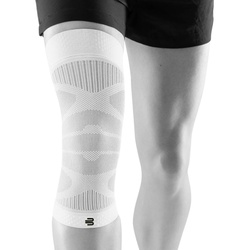 BAUERFEIND SPORTS Kompression Kniebandage white M