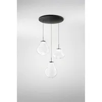 Fabas Luce 3774-47-241 DEVA, Pendelleuchten 42W, transparent