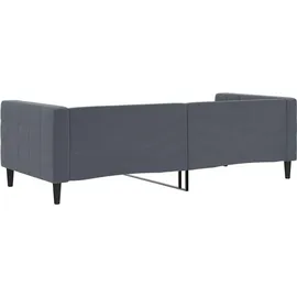 vidaXL Tagesbett 90 x 190 cm Dunkelgrau