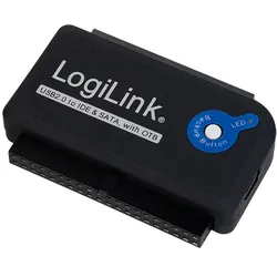 LogiLink Adapter USB 2.0 to IDE & S-ATA - Speicher-Controller