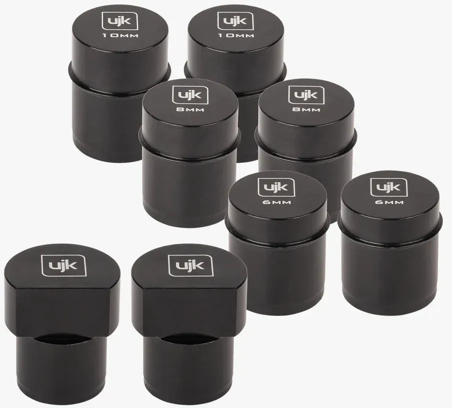 UJK Bankhaken für Hobelbank ø20mm 6-12mm - 8er Set