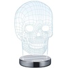 Reality Leuchten LED Tischleuchte Skull