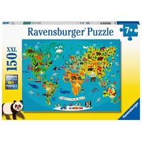 Ravensburger Puzzle Tierische Weltkarte (13287)