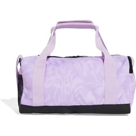 Adidas Damen Essentials Linear Duffel Bag, Ice Lavender/Bliss Lilac/White, XS