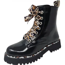 2 Go Fashion Schnürstiefel schwarz, 39 EU