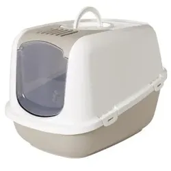 NOBBY Katzentoilette "NESTOR JUMBO", mokka, 66,5 x 48,5 x 46,5 cm