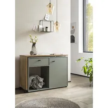 Schildmeyer Tiny Working Kommode 104,6 x 75,3 x 39 cm Pistazie/Eiche Landhaus Dekor