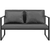 casa.pro Lerum 114 x 70 x 0 cm Schwarz