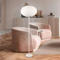 Trio Stehleuchte FURRY mit Plüschschirm, Höhe 154cm