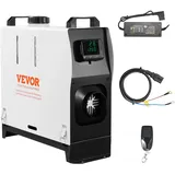 Vevor Dieselheizung, Diesel-Luftheizung All-in-One mit Fernbedienung & LCD-Bildschirm, Schnelles Aufheizen, Geringe Geräuschentwicklung, Tragbare Dieselheizung für Lkw, Transporter, Wohnmobil