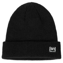 super.natural Merino Basic Beanie Jet Black