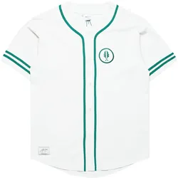 Afew Goods Ballpark BASEBALL SHIRT - Beige - M