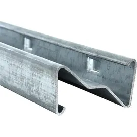 Estexo Weidezaun Pfosten 10 x 195 cm Silber/Metall