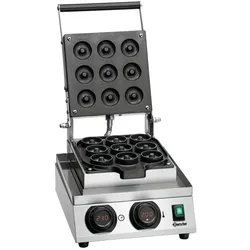 Professionelles digitales Waffelgerät 9 Waffeln Donut bartscher mdi donut 900