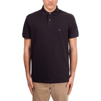 Tommy Hilfiger Poloshirt Regular Fit Schwarz L