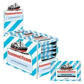Fisherman's Friend Eucalyptus ohne Zucker Lutschtabletten 24 St./ 600,0 g, 24 St.