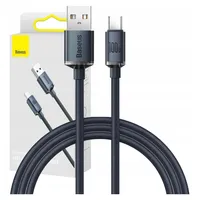 Baseus USB-C auf USB-A 1,2 m Schwarz
