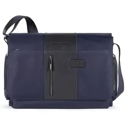 Piquadro Brief Messenger 43 cm Laptopfach  blau