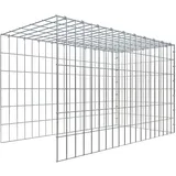 Gabiona C-Ring-Gabione-Anbaukorb Typ 4 60 x 100 x 50 cm Maschenw 5 x 10 cm