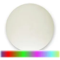 SATISFIRE Leuchtobjekt outdoor KUGEL 40cm mit RGB LED Modul - Wireless Charging - Remote