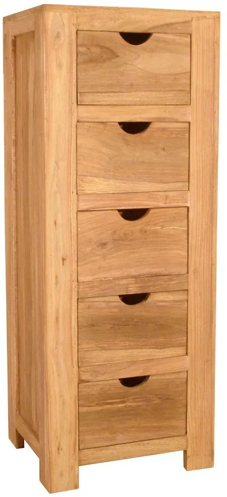 WOLFMÖBEL Kommode Yoga Holz Braun Sheesham