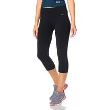 H.I.S. 3/4-Hose H.I.S, Damen, Gr. 34, N-Gr, schwarz, Obermaterial: 90% Baumwolle, 10% Elasthan, unifarben, schmal 3/4-Länge, Hosen, Festes und bequemes Stretchmaterial