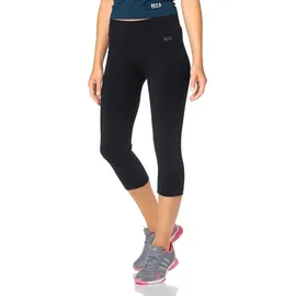 H.I.S. 3/4-Hose H.I.S, Damen, Gr. 34, N-Gr, schwarz, Obermaterial: 90% Baumwolle, 10% Elasthan, unifarben, schmal 3/4-Länge, Hosen, Festes und bequemes Stretchmaterial