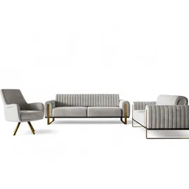Fun Möbel Sofaset Valerie 3-2 Und Drehsessel
