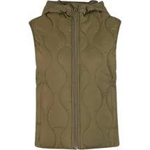 URBAN CLASSICS Super Light Puffer Weste Olive XS