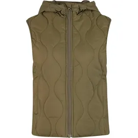 URBAN CLASSICS Super Light Puffer Weste Olive XS