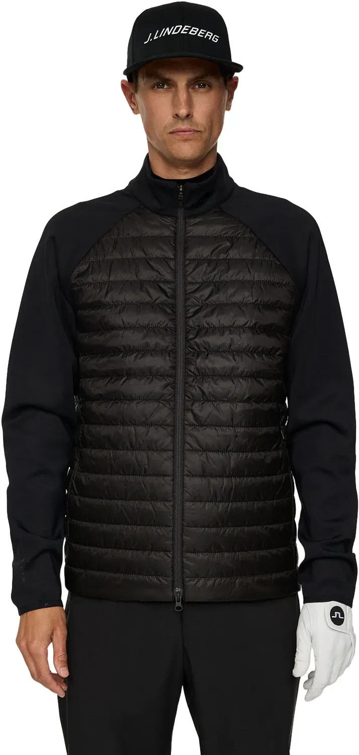J. LINDEBERG Jacke Hayden Quilt Hybrid , schwarz