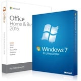 Windows 7 Professional + Office 2016 Home & Business (DE)