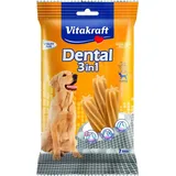 Vitakraft Dental 3in1 - Zahnpflege-Snack für Hunde ab 10 kg - 12x 7 Sticks