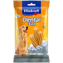 Vitakraft Dental 3in1 - Zahnpflege-Snack für Hunde ab 10 kg - 12x 7 Sticks