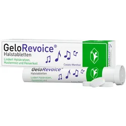 GeloRevoice Halstabletten Cassis-Menthol