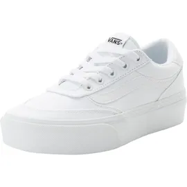 Vans Brooklyn LS Damen Plateau-Sneaker Weiß 40,5