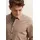 Bugatti Langarmhemd Modern Fit Braun L