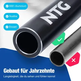 NTG Waschbürste Teleskop bis zu 7m Blau