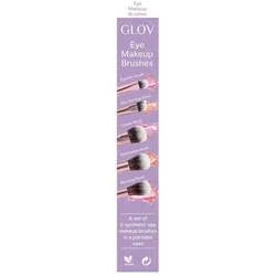 GLOV Eye Make-up Brushes Pink