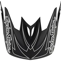 Troy Lee Designs D3 Spiderstripe, Helmschirm, schwarz