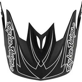 Troy Lee Designs D3 Spiderstripe, Helmschirm, schwarz