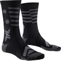 X-Socks Gravel Perform Merino Crew Fahrradsocke Schwarz Unisex Grösse 45-47