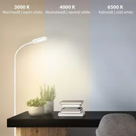 Briloner CCT LED Stehleuchte weiß