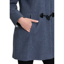 GIL BRET Dufflecoat mit Kapuze in Dress Blues | Gr. 44,