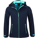 TROLLKIDS GIRLS TROLLFJORD JACKET Blau 152