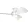 Elstead Lighting Sola 86 cm Deckenventilator Silber