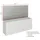 Biohort Sichtschutz Hochbeet 398,3 x 91 x 4 cm Quarzgrau-Metallic