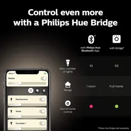 Philips Hue White & Color Ambiance E27 1100 lm 2 St. + Bridge