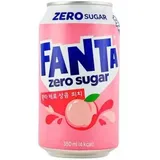 Fanta Peach Zero Sugar Korea 350ml Erfrischungsgetränk