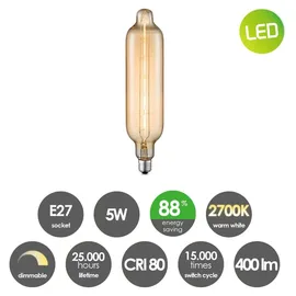 Home Sweet Home LED-Lampe 797808 5 W E27 warmweiß